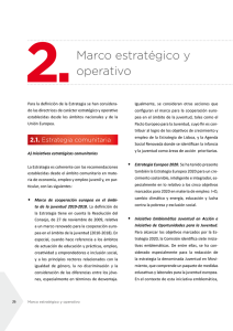 Marco estratégico y operativo - Ministerio de Empleo y Seguridad