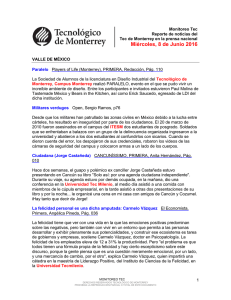 Jun 8, 2016 5:36:15 PM - Tecnológico de Monterrey