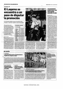 2006-04-07 Entidades Locales Preparan Un Portal Deportivo