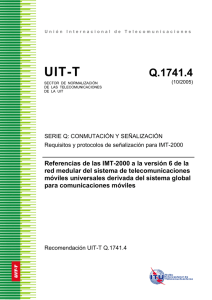 UIT-T Rec. Q.1741.4 (10/2005) Referencias de las IMT-2000 a