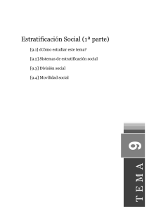Estratificación Social (1ª parte)