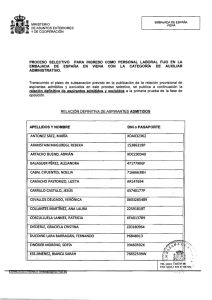 Page 1 MINISTERIO DE ASUNTOS EXTERIORES Y DE