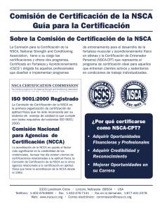 Presionar aquí para descargar el folleto informativo de NSCA.
