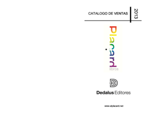 Catálogo Dedalus 2013