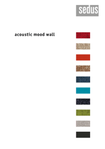 acoustic mood wall