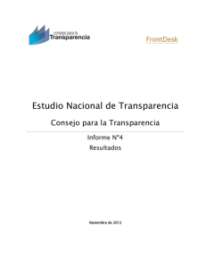 Estudio Nacional de Transparencia