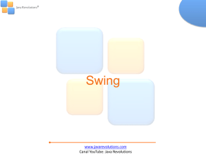 Tutorial Swing - 2016 Java Revolutions