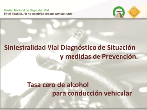Alcohol Cero Comisión Salud Senado Julio 2015