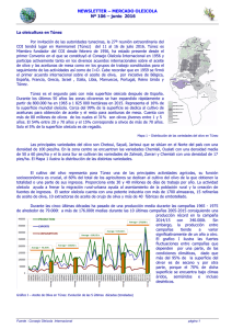 NEWSLETTER – MERCADO OLEICOLA Nº 106 – junio 2016