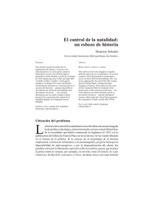 Redalyc.El control de la natalidad: un esbozo de historia