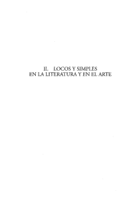 11 . LOCOS Y SIMPLES EN LA LITERATURA Y EN EL ARTE