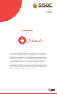 Indicadores de género _Violencia