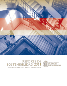 Reporte Sostenibilidad 2011 - Pontificia Universidad Católica de