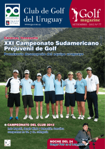 Edición 77 - Club de Golf del Uruguay