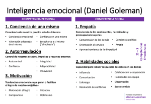 Inteligencia emocional (Daniel Goleman)