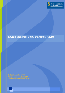 normativa palivizumab - Fondo Nacional de Recursos