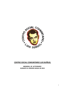 centro social comunitario luis buñuel
