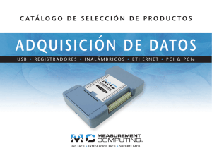 Measurement Computing Data Acquisition Product Selection Catalog