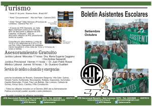 Boletín Asistentes Escolares - Asistentes Escolares ATE Rosario