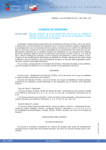Decreto 54/2014, de 25 de septiembre de 2014