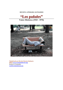 Los pañales - Revista literaria Katharsis