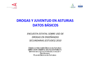drogas y juventud en asturias datos básicos