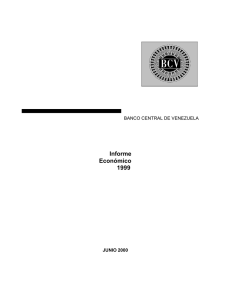 Informe Económico 1999 - Banco Central de Venezuela