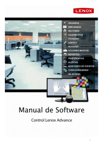 Manual online Control Lenox Advance