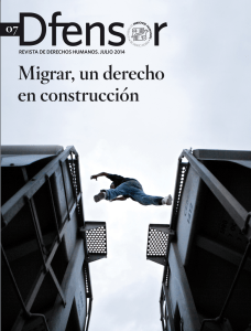 La travesía. Migración e infancia - Comisión de Derechos Humanos