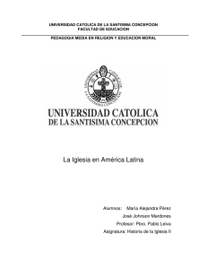 Historia de la Iglesia en Latinoamérica