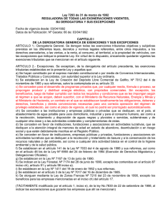 Ley 7293: Exenciones Tributarias en Costa Rica