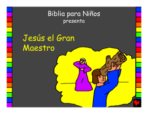 Jesus the Great Teacher Spanish