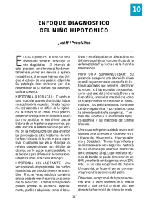 ENFOQUE DIAGNOSTICO DEL NIÑO HIPOTONICO