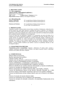 Bioestadística - Universidad de Murcia