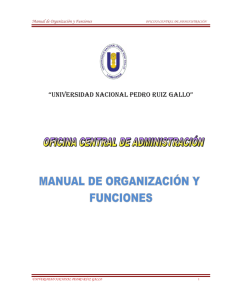 &ldquo;UNIVERSIDAD NACIONAL PEDRO RUIZ GALLO&rdquo;