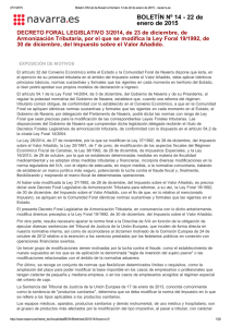 DECRETO FORAL LEGISLATIVO 3/2014, de 23 de diciembre