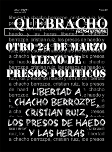 Nro 51 - Otro 24 de Marzo lleno de presos politicos
