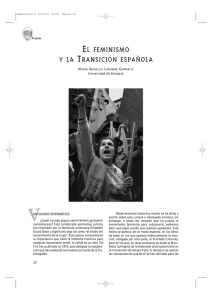 el feminismo y la transición española