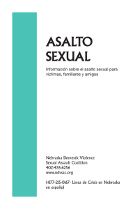 AsAlto sexuAl - Nebraska Domestic Violence Sexual Assault Coalition