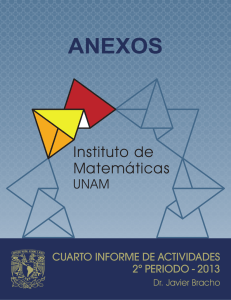 Anexos 2013 - Instituto de Matemáticas | UNAM