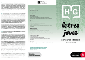 concurso literario - El Digital D Barcelona