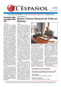 Nuevo Cónsul General de Chile en Sydney
