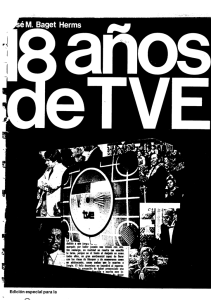 Historia de la Televisión en España 1956