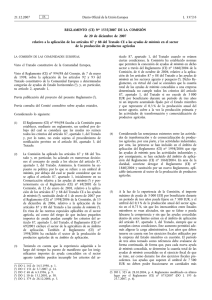 REGLAMENTO (CE) No 1535/2007 DE LA COMISIÓN
