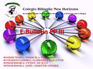 E-Bulletin PP III