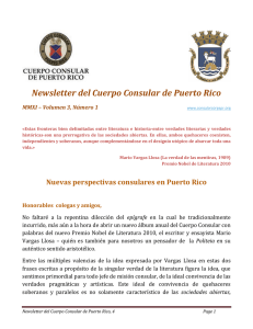 Newsletter del Cuerpo Consular de Puerto Rico