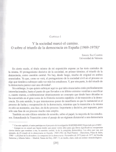 Y la sociedad marcó el camino. O sobre el triunfo