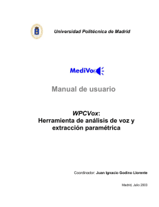 Manual de WPCVox - Universidad Politécnica de Madrid