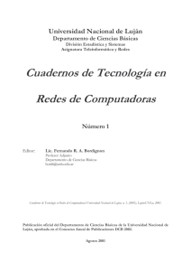 Cuadernos de Tecnología en Redes de Computadoras