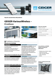 GEIGER-VariousWireless - GEIGER Antriebstechnik